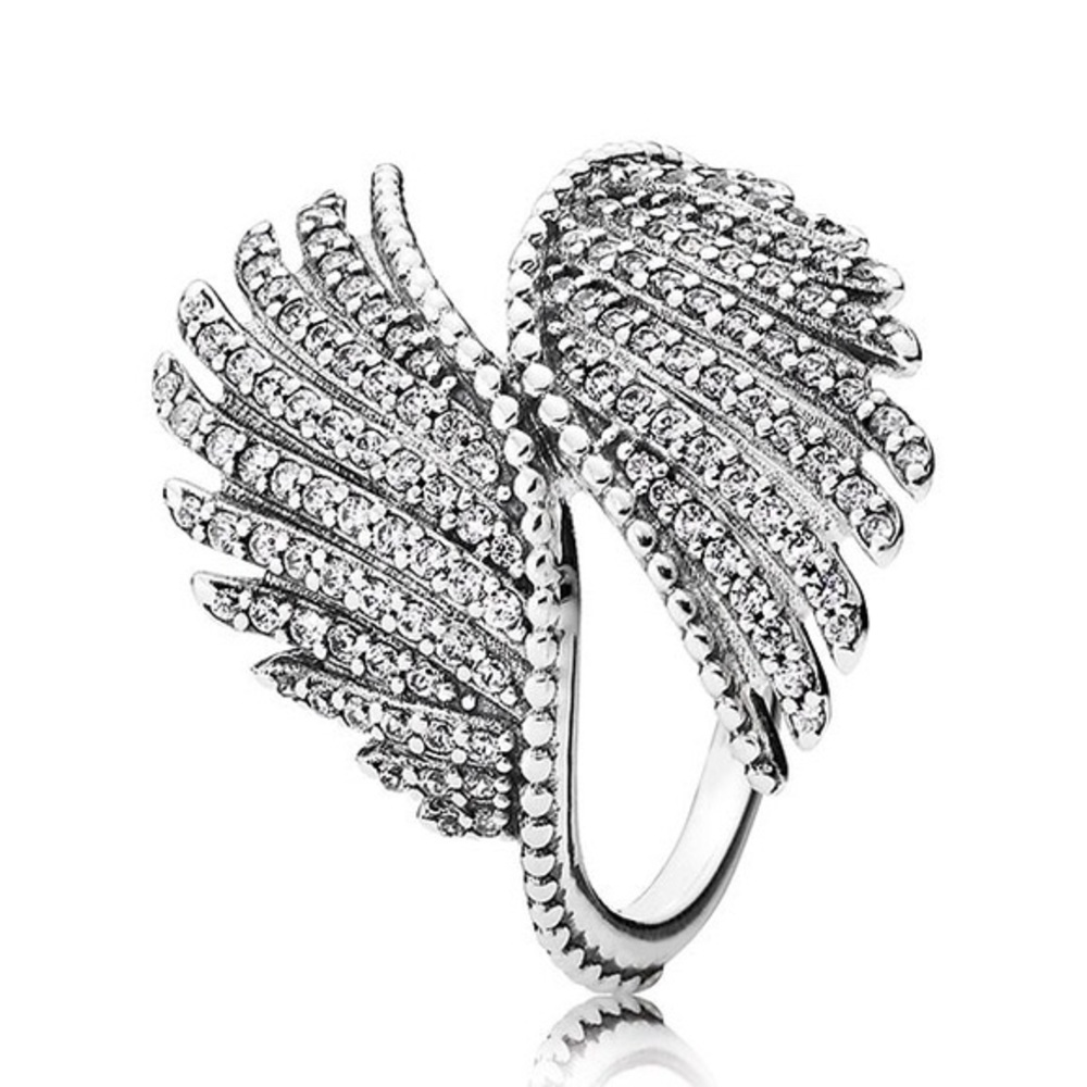 Pandora angel wing ring size 5